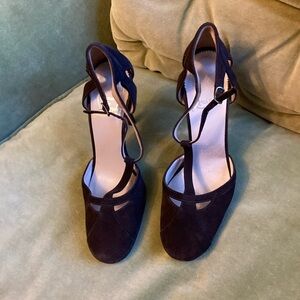 Christian Louboutin  Brown  Women's TStrap Heels